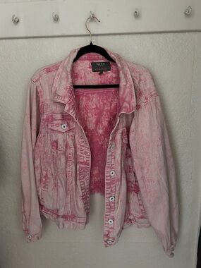 Torrid Light Pink Jean Jacket